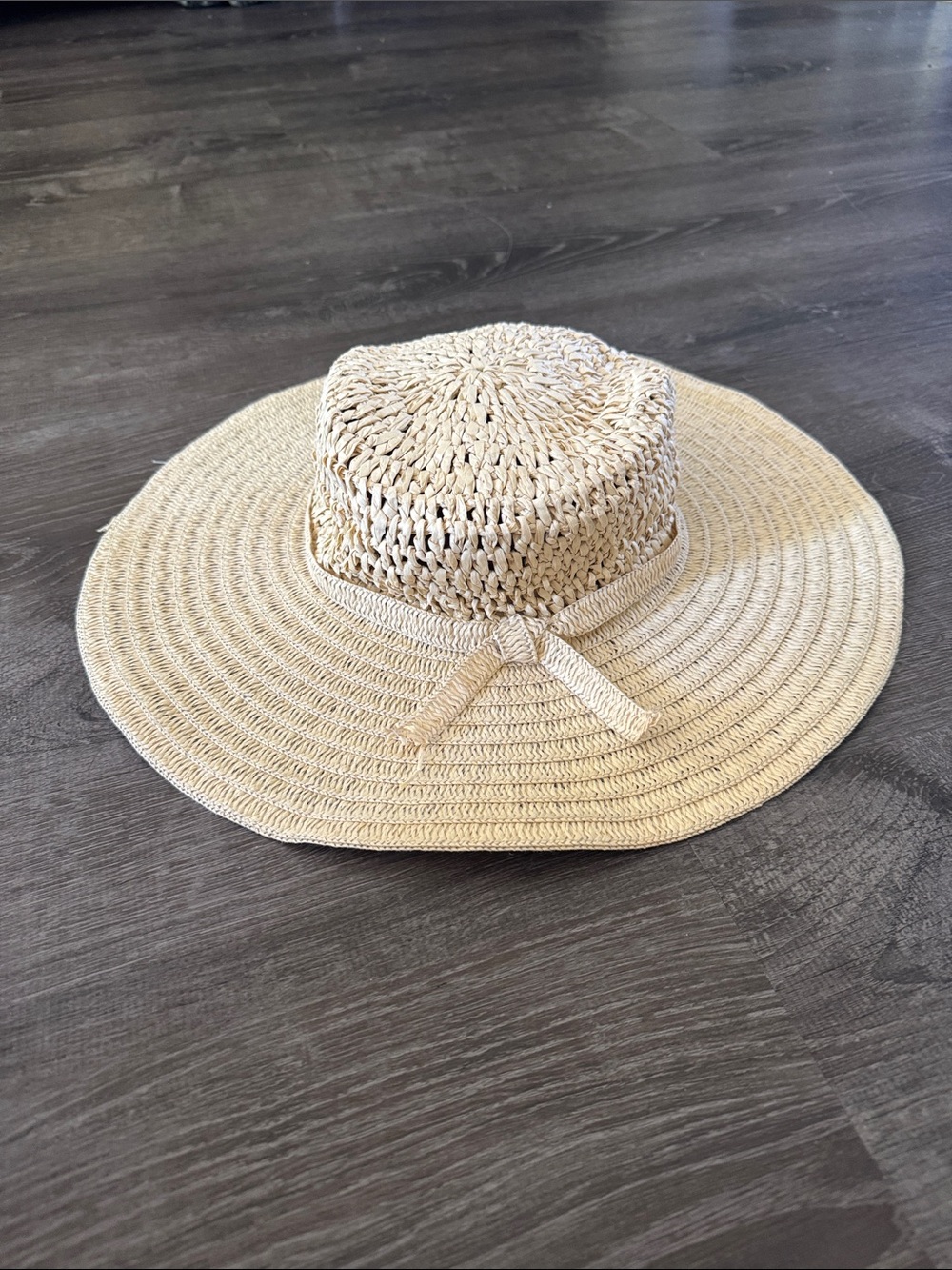 Women’s Route 66 Wide-Brim Boho Floppy Straw Sun Hat